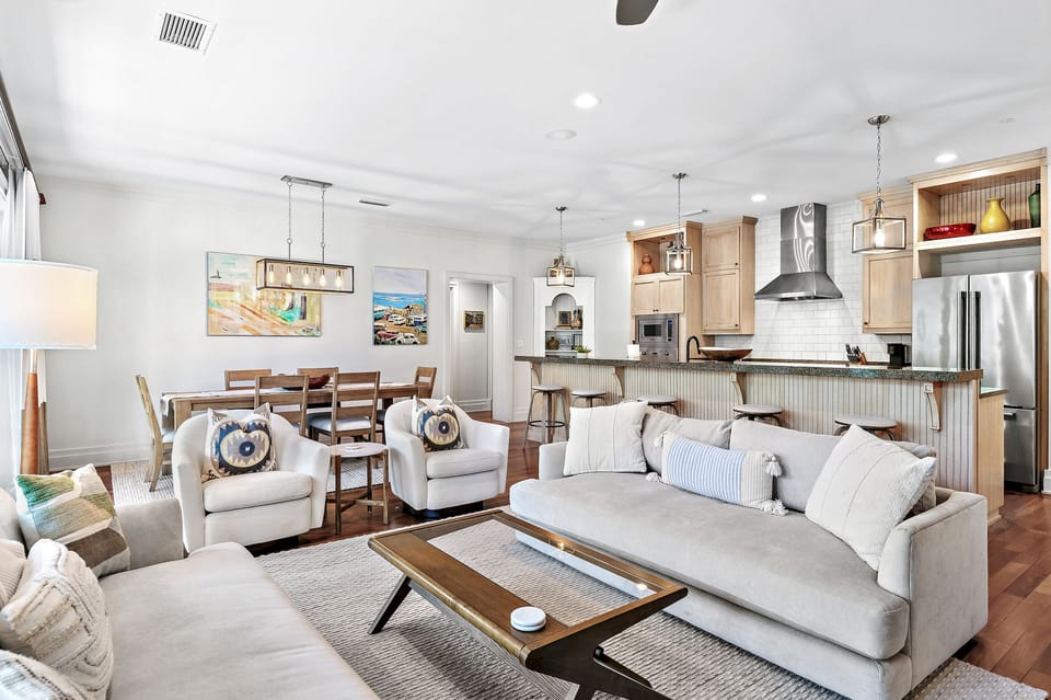 WaterHouse 202 - Seacrest Beach - Living Area