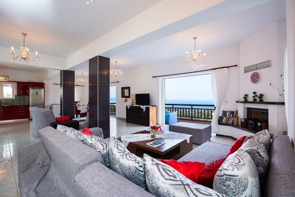 Bright and Elegant Living Room Offering Ample Space for Relaxing and Socializing