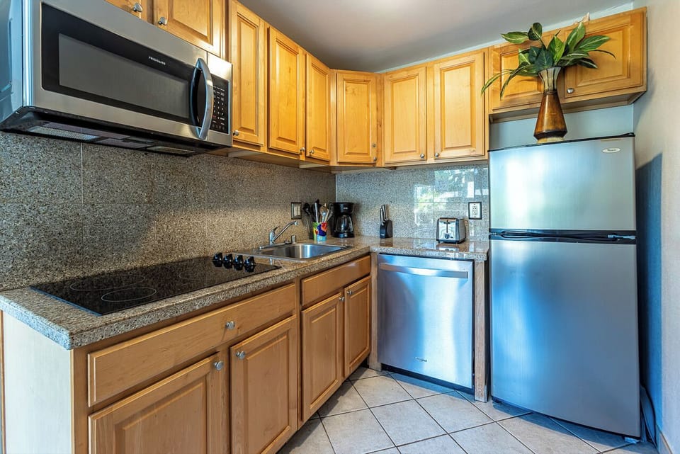 Spacious Kitchen With Modern Stainless Steel Appliances