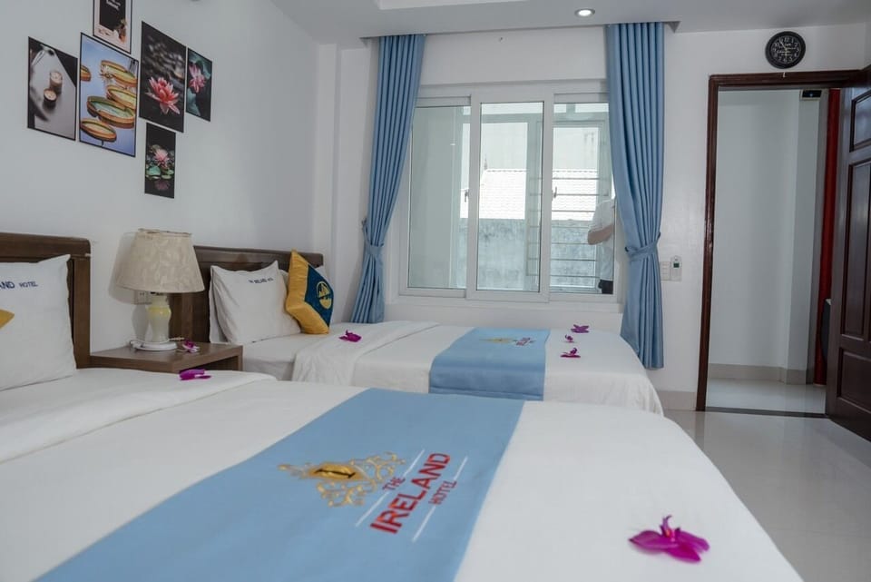 Double or Twin Room, City View | Desk, laptop workspace, blackout drapes, soundproofing