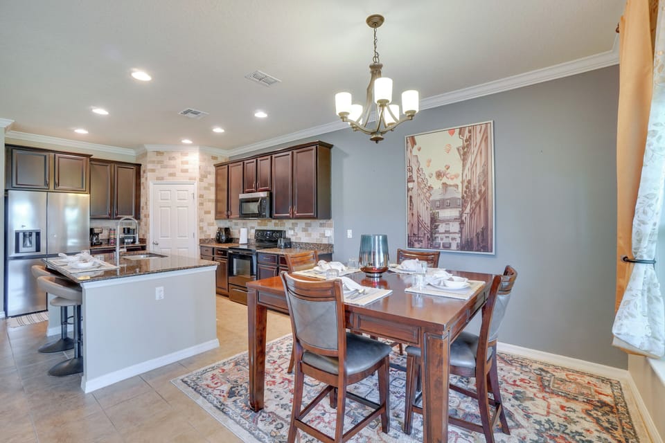 Dining Area | 1st Floor | Dishware & Flatware Provided