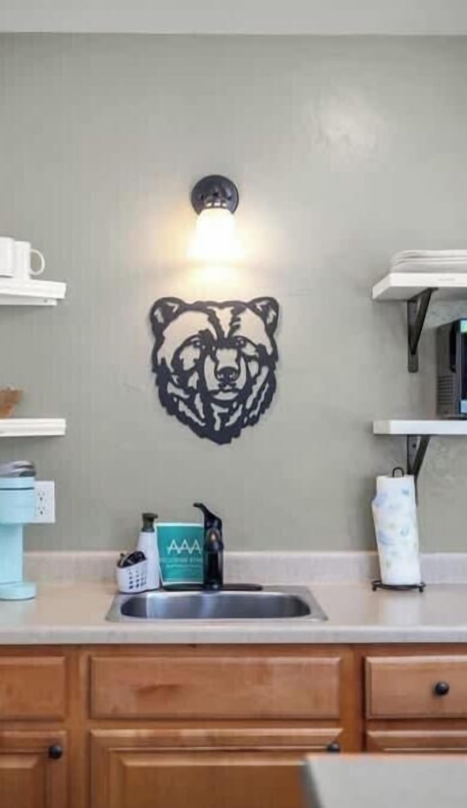 coffee area for k cups