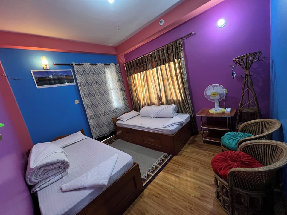 Double or Twin Room, Balcony, City View | Free WiFi