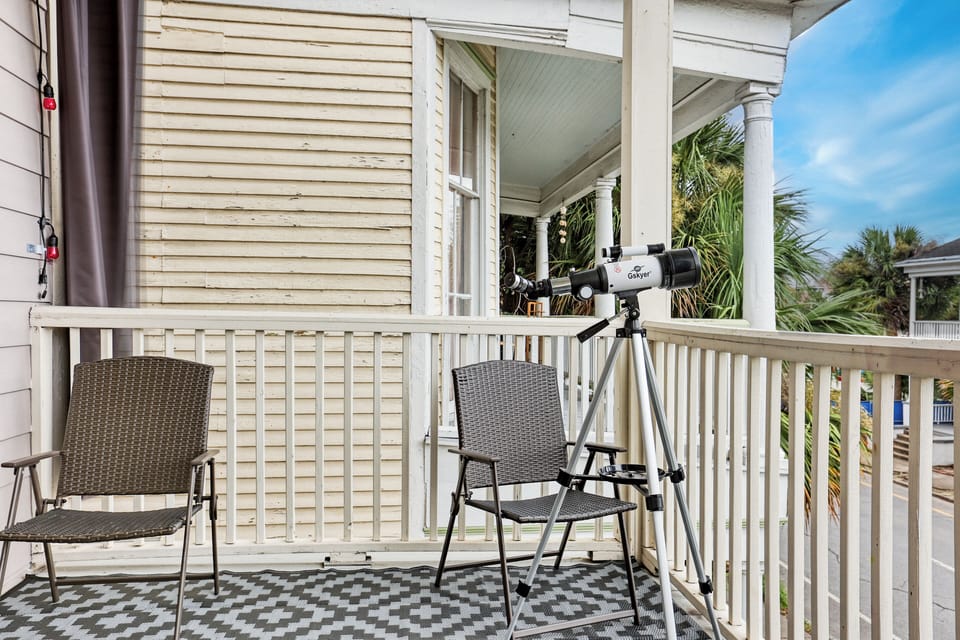 This space is sure to inspire awe for a romantic evening under the stars.