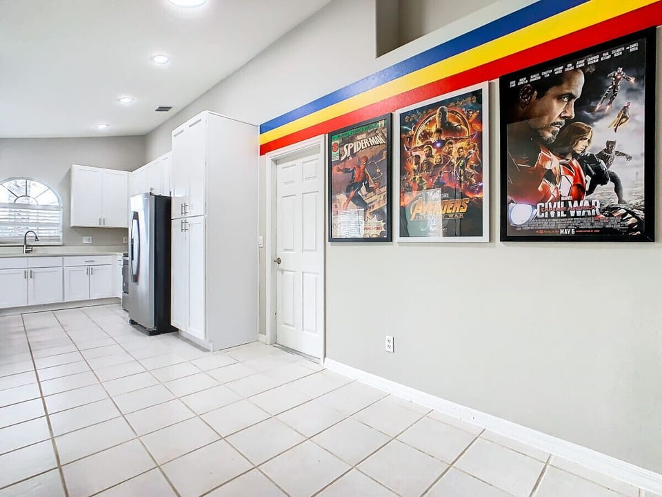 Spacious hallway with easy access throughout.