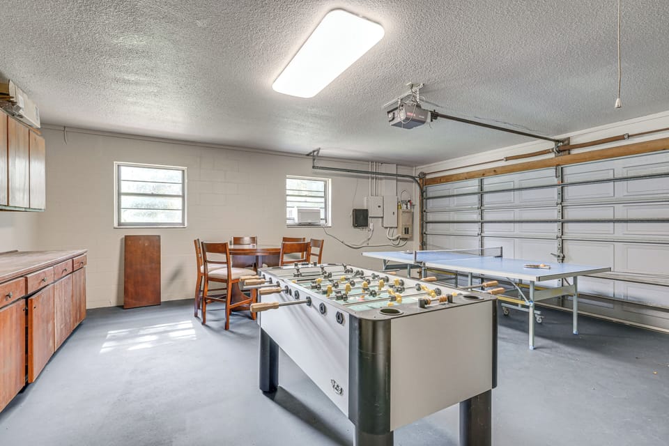 Garage | Foosball Table | Ping-Pong Table