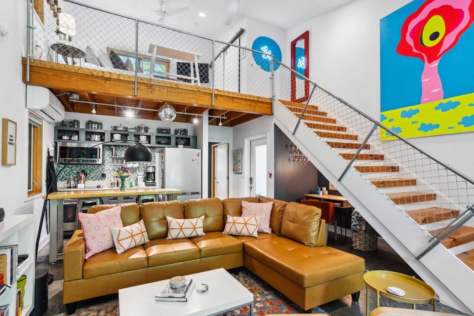Open Floor Plan with Sight Lines From the Living Room to the Kitchen