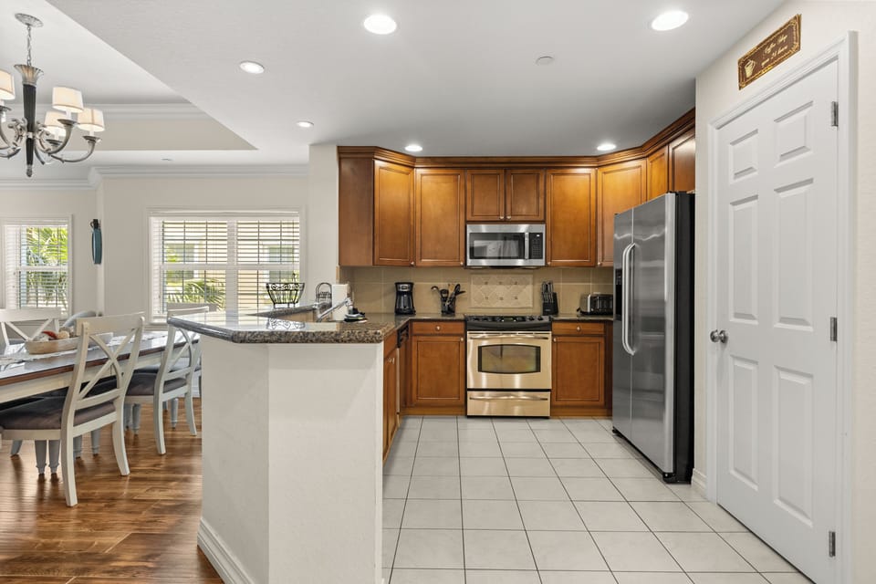 This kitchen will certainly be a favorite for those who love to cook