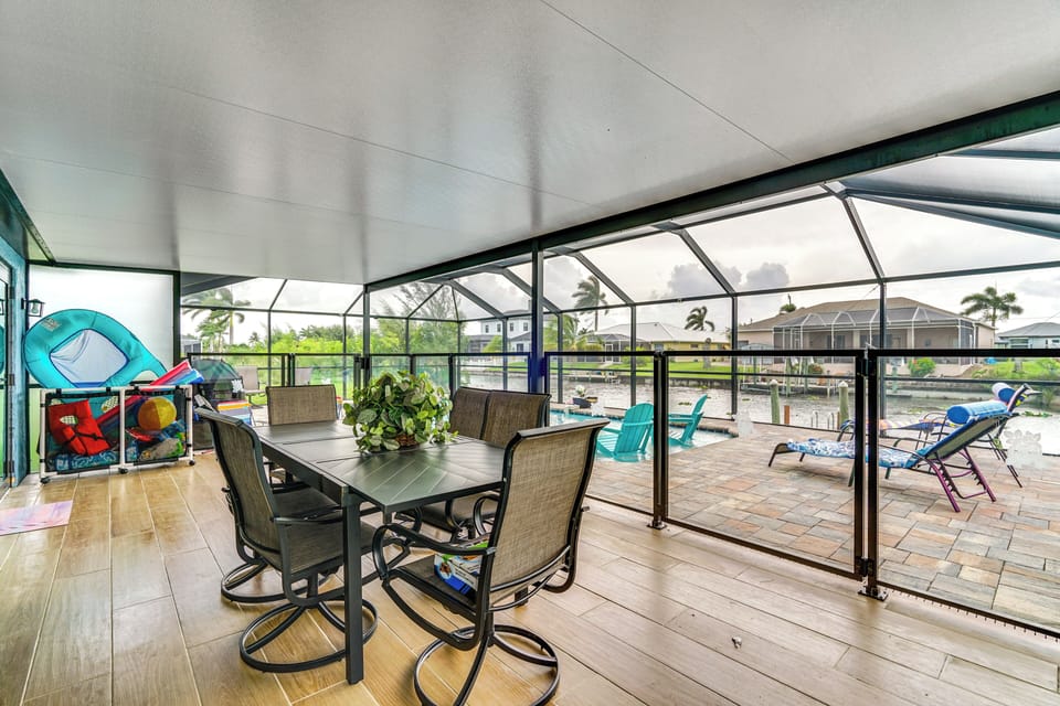 Screened-In Lanai | Outdoor Dining Table | Pool Toys | Private Pool