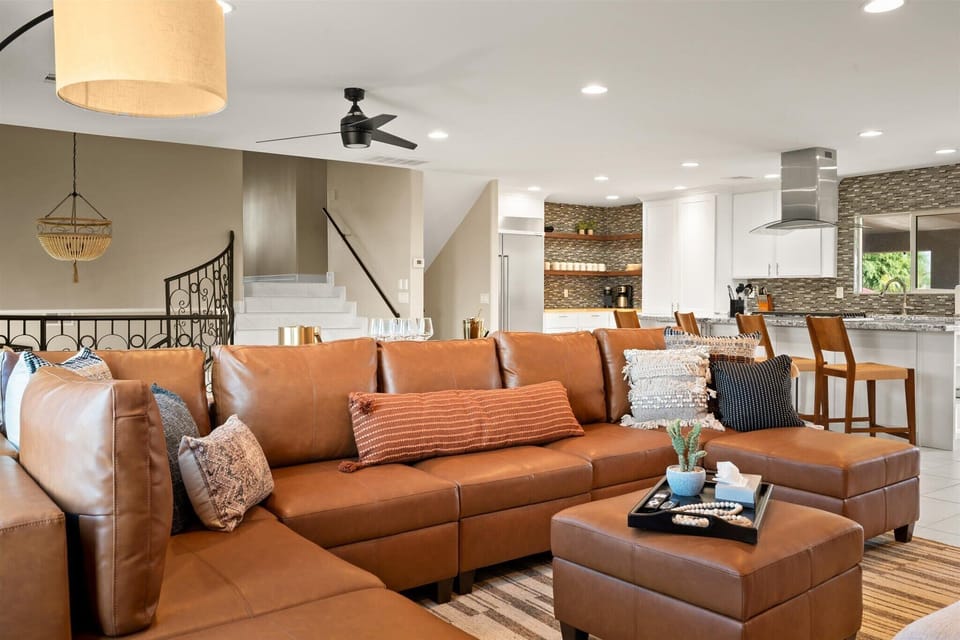 Seamlessly connected to the living area