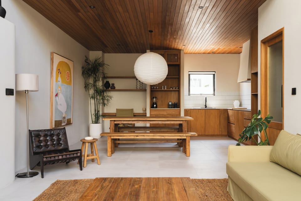 Deluxe Villa, 1 Bedroom, Non Smoking, Air conditioning | Living area | 65-inch Smart TV with digital channels