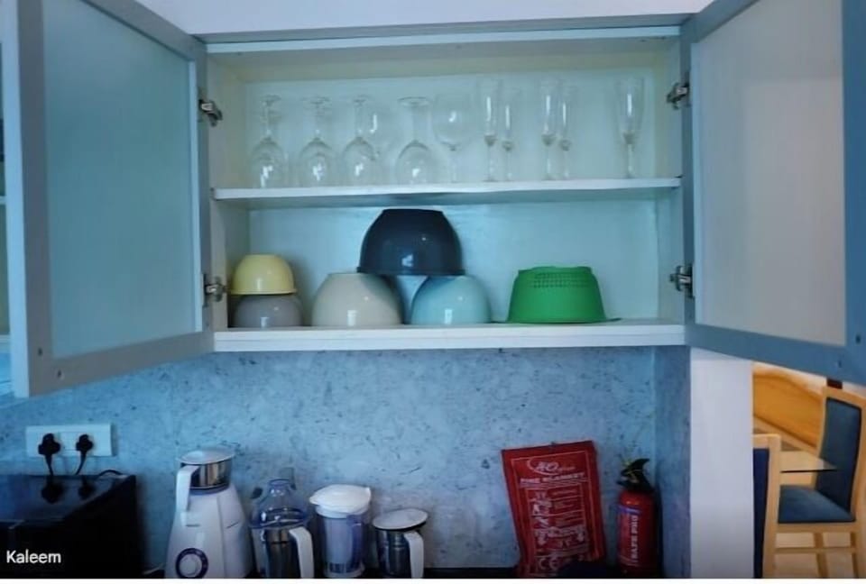 Two Bedroom Apartment | Private kitchen | Fridge, microwave, oven, electric kettle