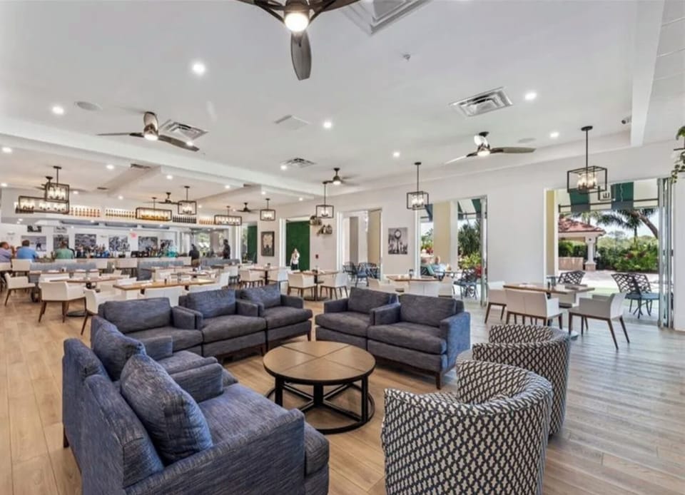 Inside lower level remodeled bar area