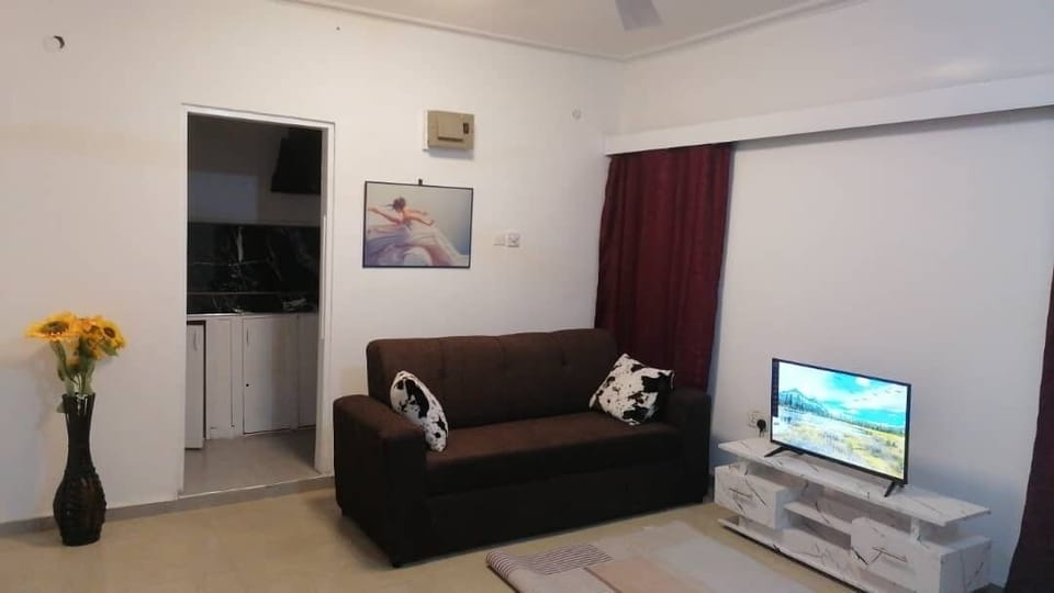 Superior Apartment, 1 Double Bed, Non Smoking, Kitchen | Living area