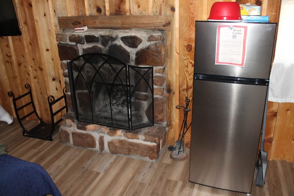 Cabin 7 Fireplace