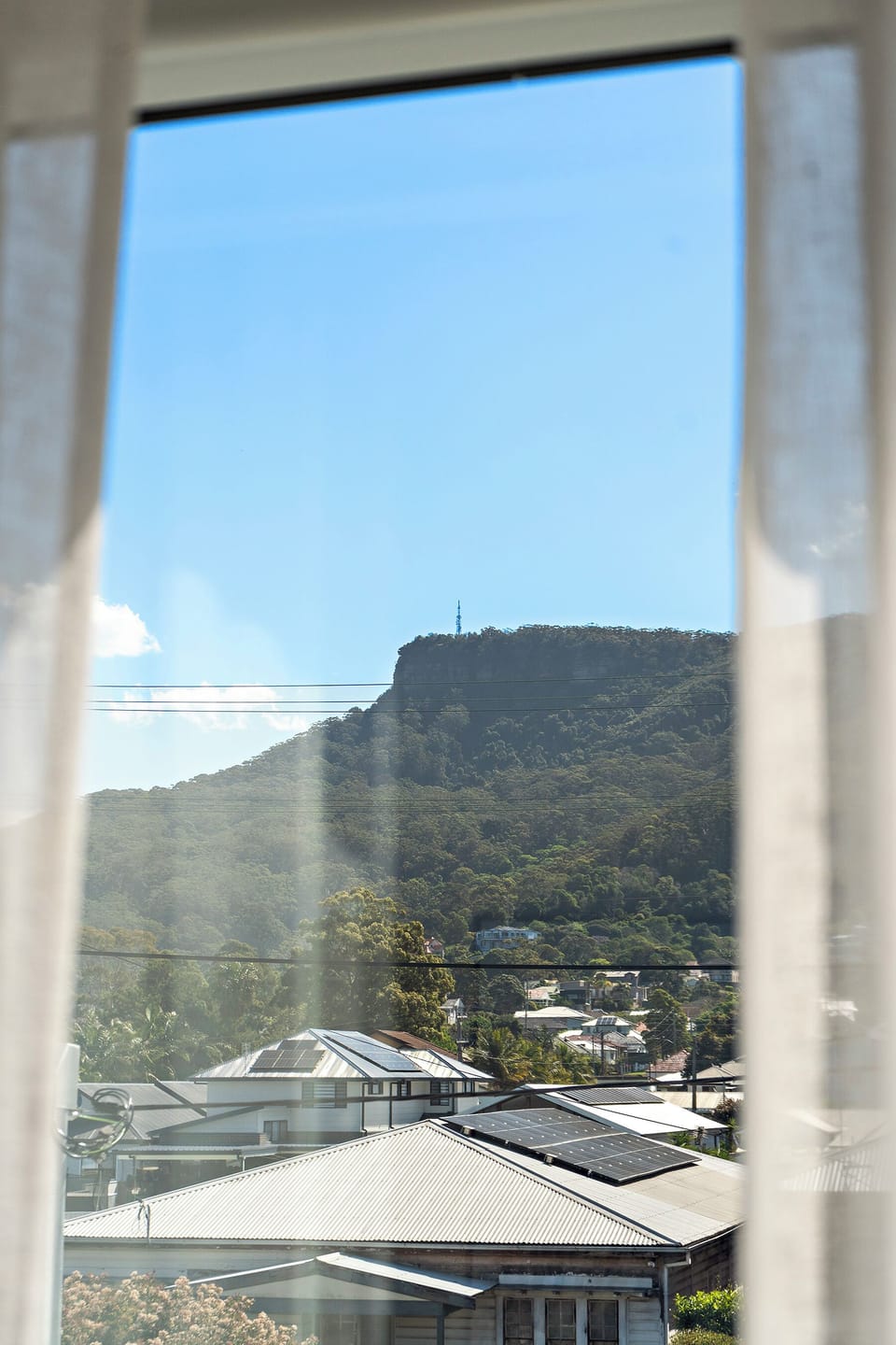 Mountain view from Bedroom 2