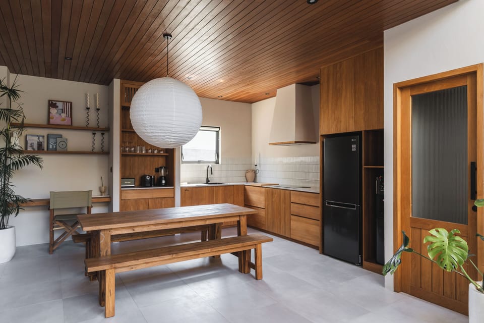 Deluxe Villa, 1 Bedroom, Non Smoking | Private kitchen | Fridge, microwave, stovetop, coffee/tea maker