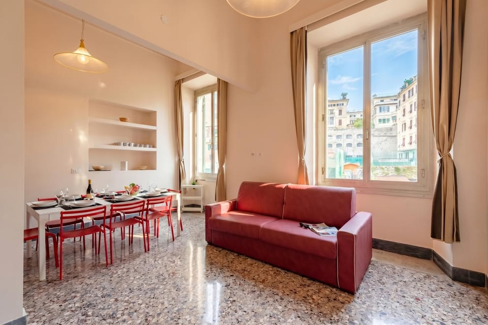 Living and dining room
