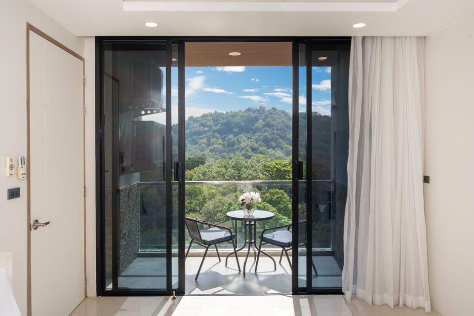 Exclusive Apartment, 1 Bedroom, Balcony, Hill View | View from room