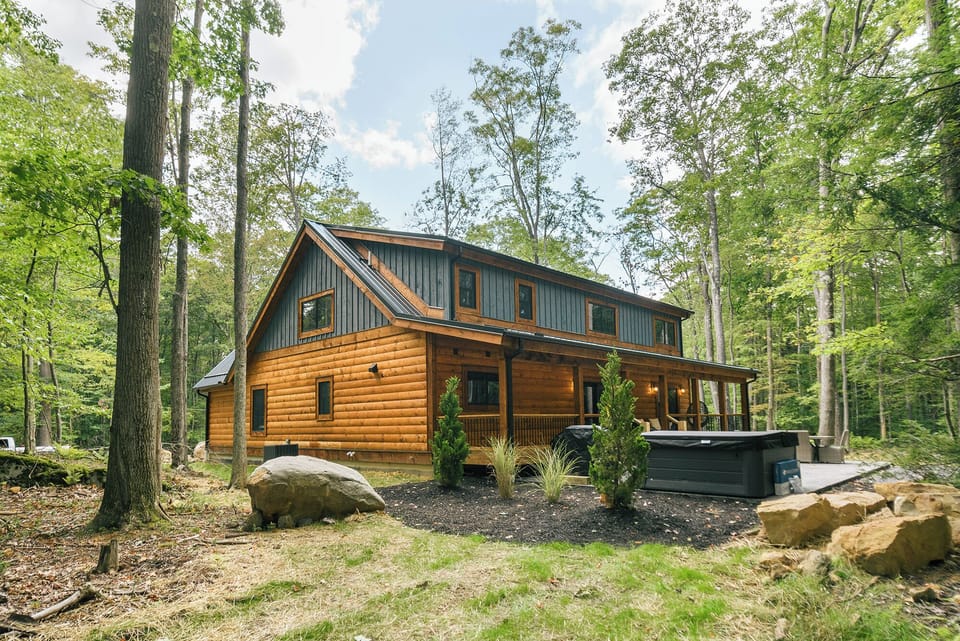 Maple Ridge is a brand new Deep Creek Lake vacation rental home.