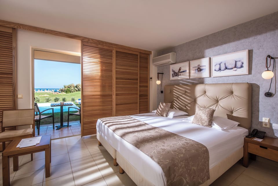 Double Room, Private Pool | Desk, iron/ironing board, free cribs/infant beds, free rollaway beds