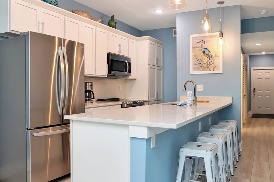 Kitchen with Bar Seating