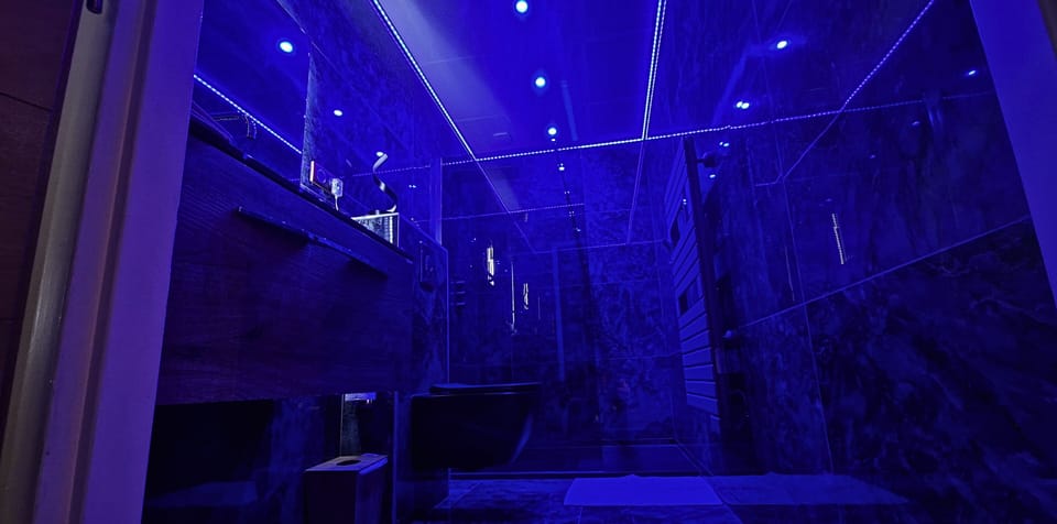Luxury Loft, Patio | Bathroom | Slippers