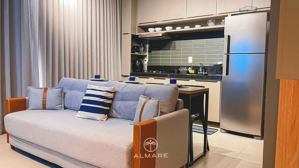 Luxury Apartment | Living area | Flat-screen TV