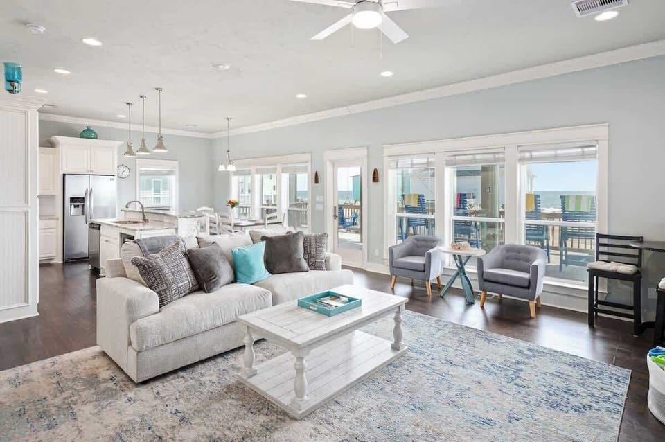 Spacious, fully updated interior with open floorplan to start and end your day