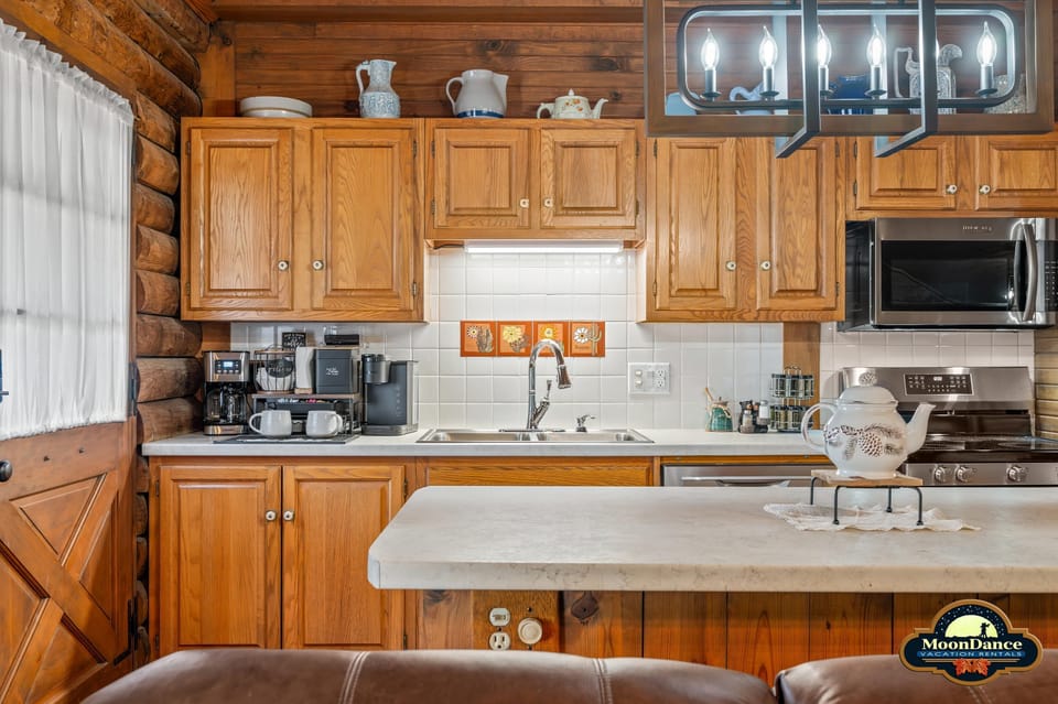 All brand new kitchen pots and pans and dishes