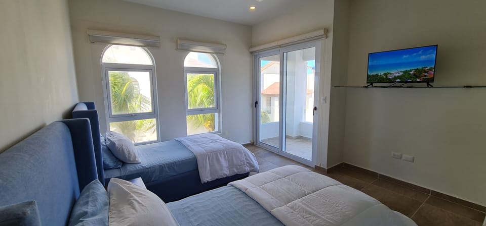 Family Villa, 4 Bedrooms, Private Pool | 4 bedrooms, in-room safe, iron/ironing board, bed sheets