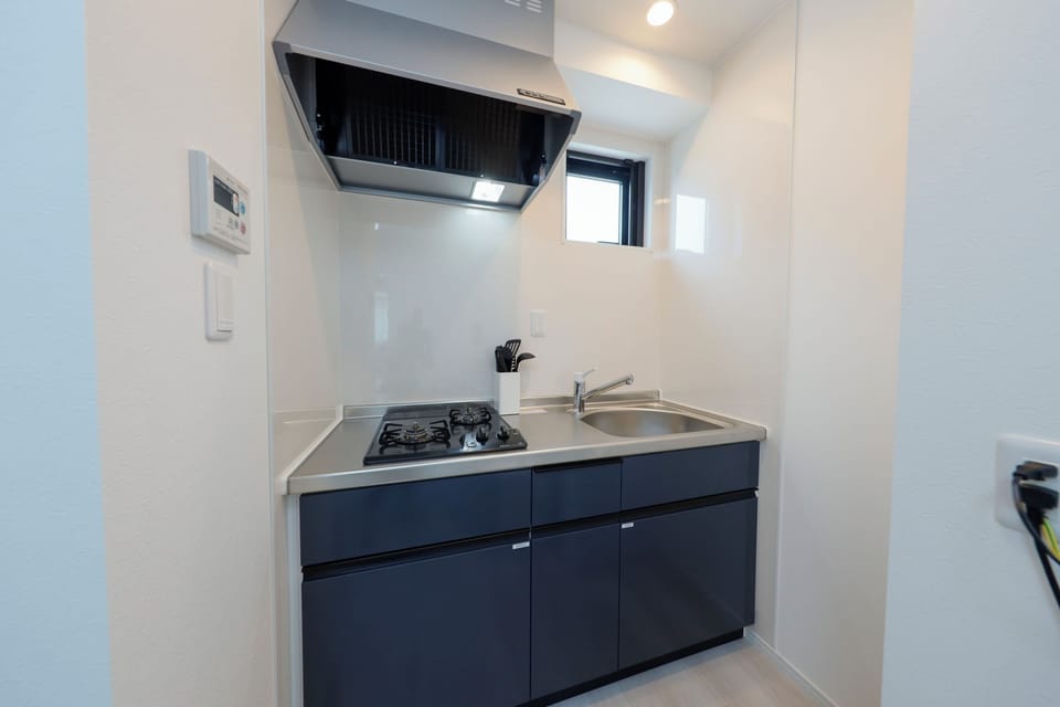 2-person Accommodation , Non Smoking | Private kitchen | Mini-fridge, microwave, stovetop, cookware/dishes/utensils