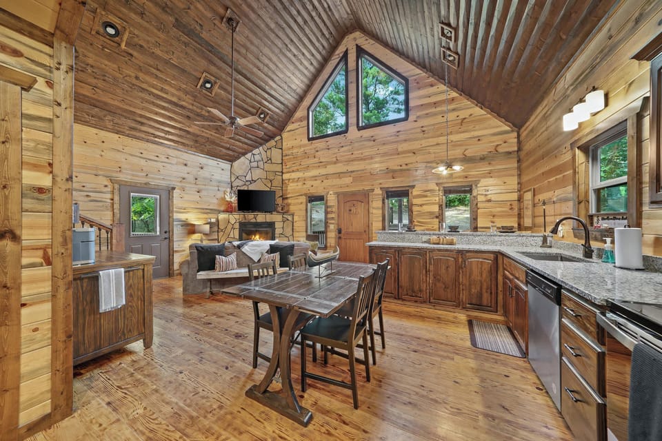 The heart of the home––our dining area where you can enjoy your favorite meals and share great conversations.