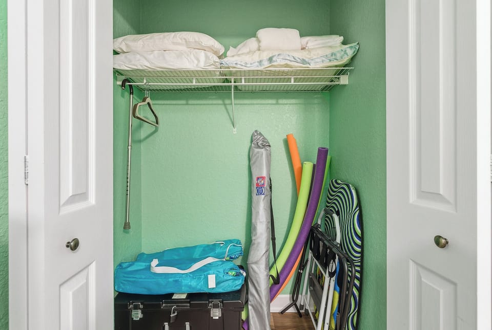 Guest Bedroom Closet-Beach Gear