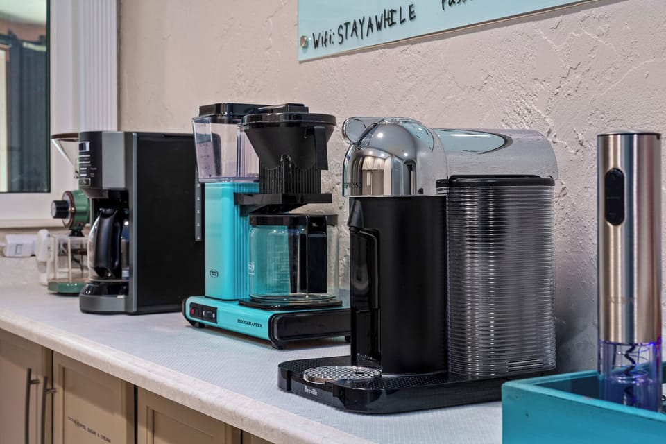 Wake up and savor barista-quality coffee in the comfort of your kitchen.