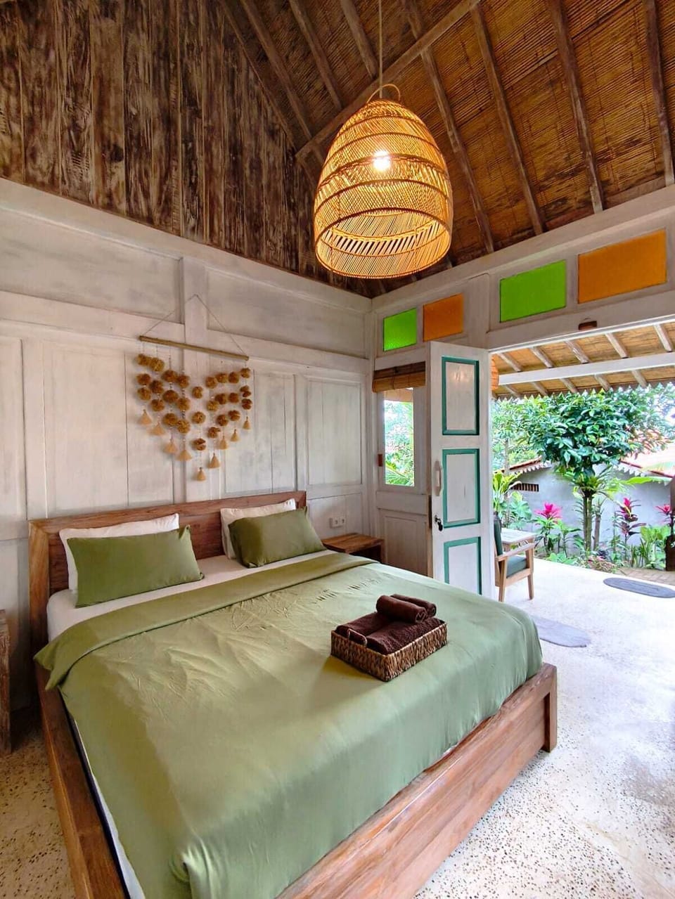 Double Room, Garden View | In-room safe, desk, laptop workspace, free WiFi