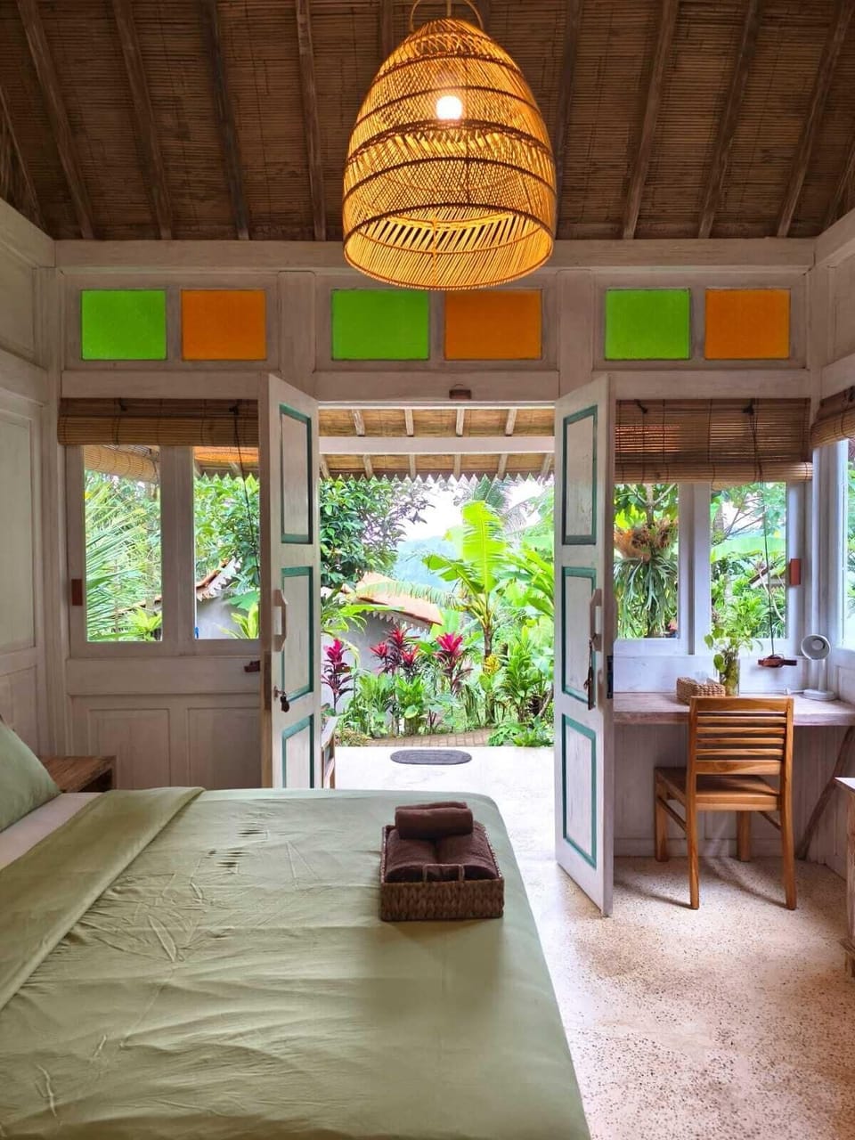 Double Room, Garden View | In-room safe, desk, laptop workspace, free WiFi