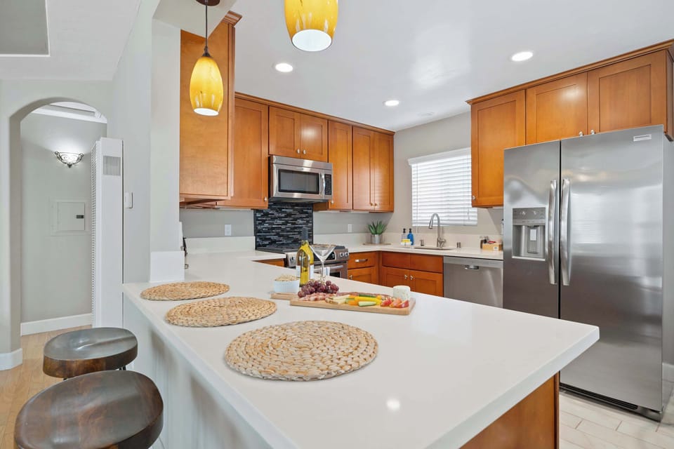 Fully equipped kitchen