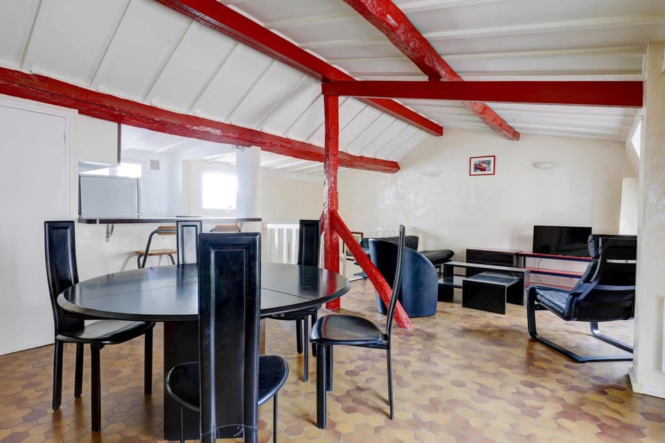 The living area