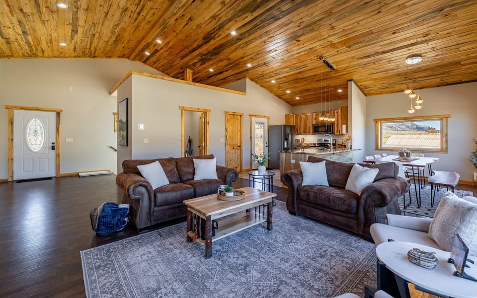 The perfect backdrop for gatherings, this space fosters togetherness and unforgettable moments.