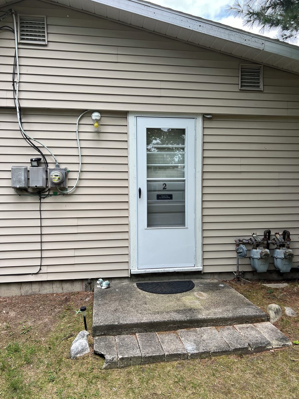 Unit 2 right side door
