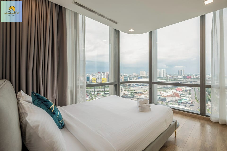 Signature Apartment, 4 Bedrooms, Balcony, City View | Premium bedding, memory foam beds, minibar, individually decorated