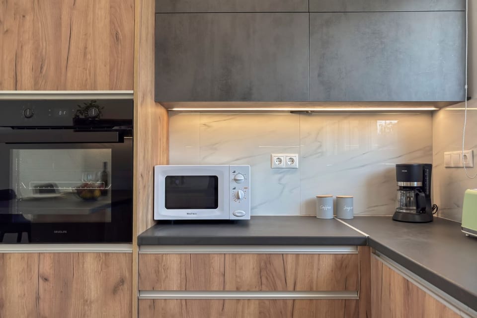 Villa, 3 Bedrooms, Private Pool, Sea View | Private kitchen | Stovetop, electric kettle, toaster, highchair