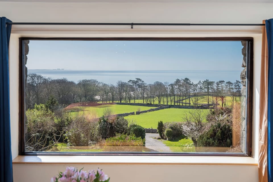 View from upstairs lounge 