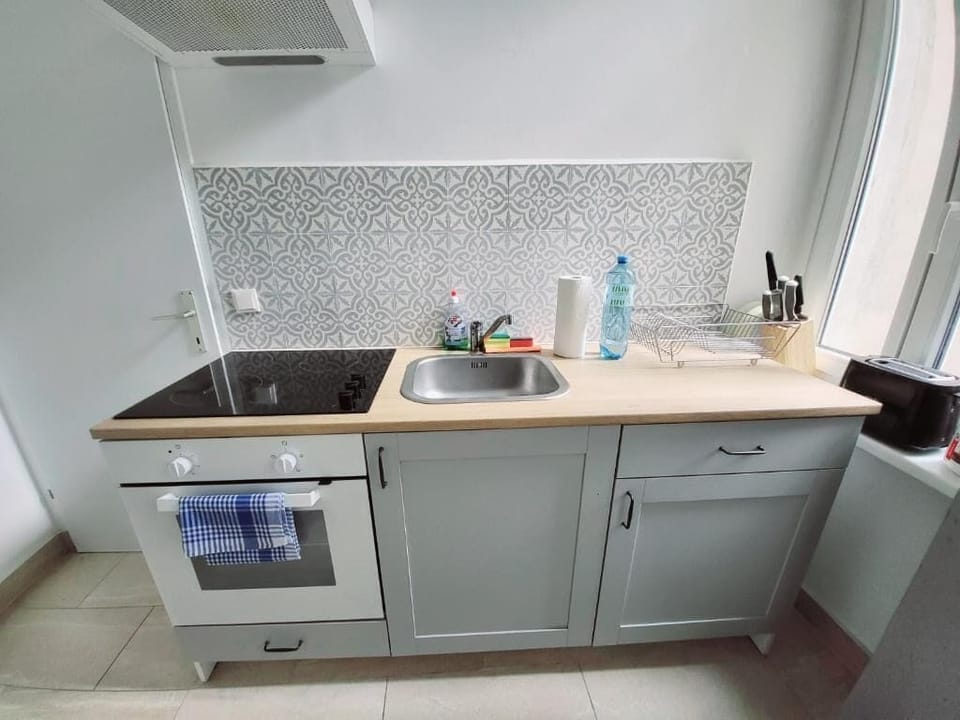 Apartment, 1 Bedroom | Private kitchen | Espresso maker, coffee/tea maker, electric kettle, toaster