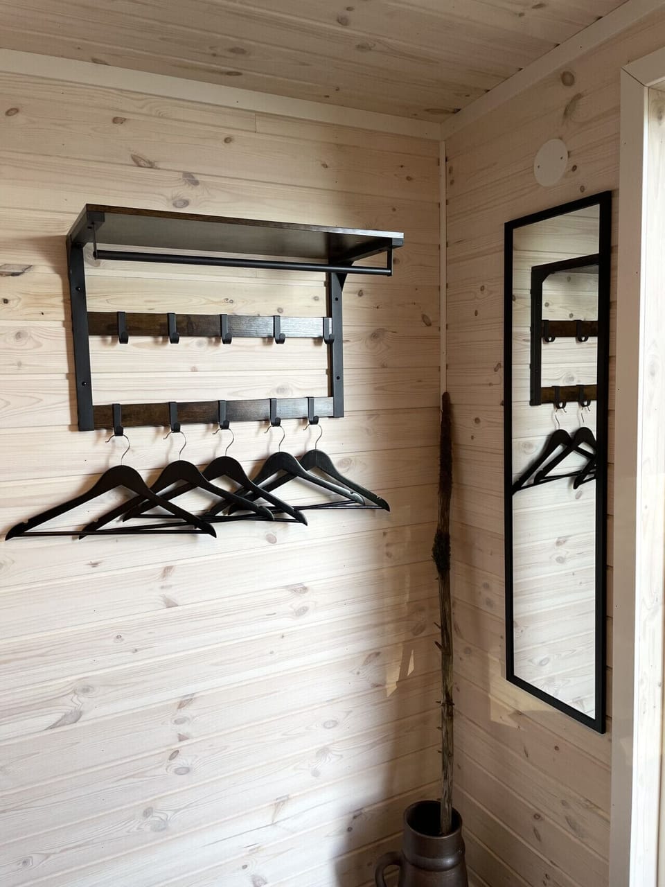 The annex bedrooms also have space for your clothes