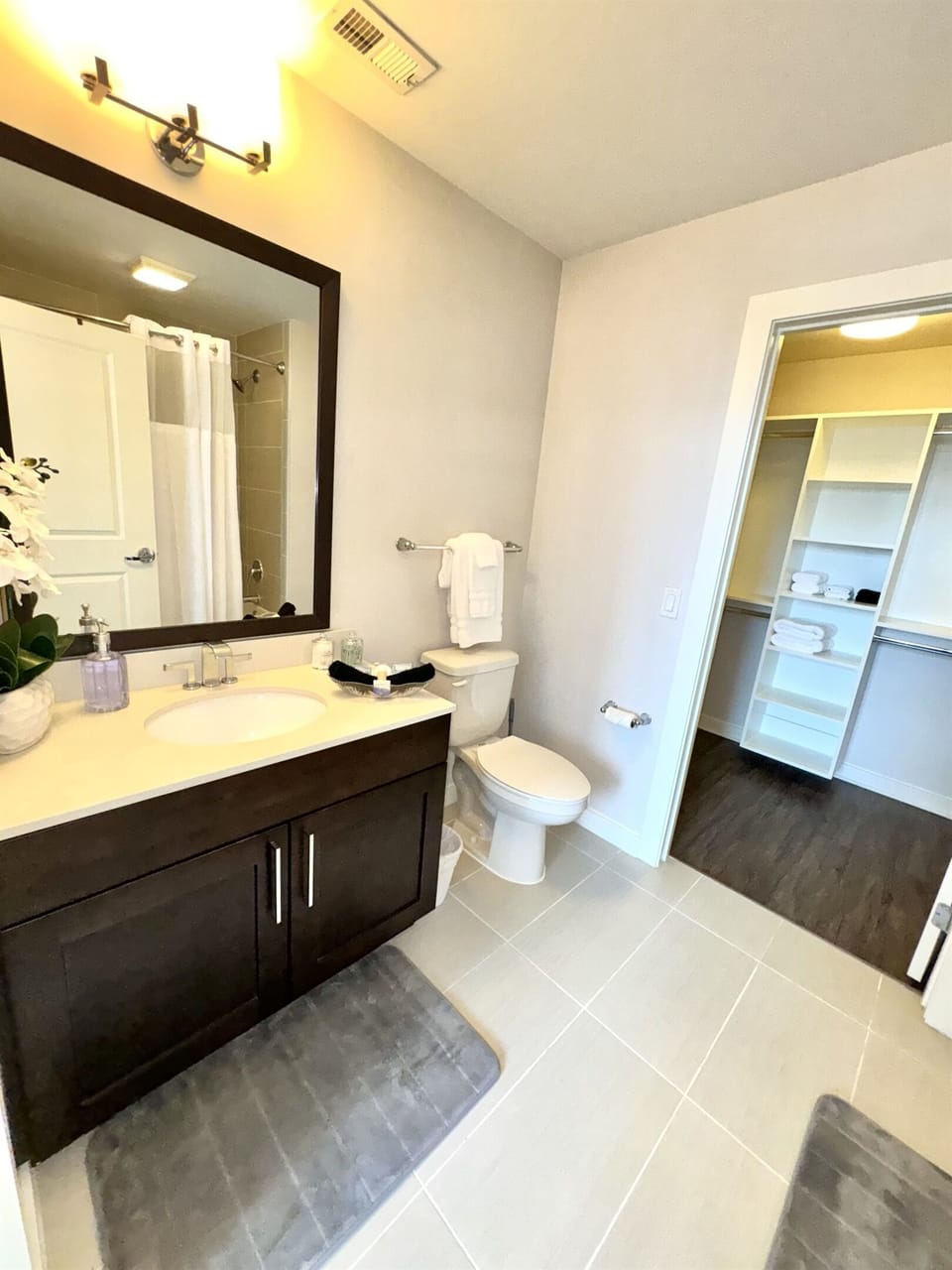 Master Bathroom & Closet