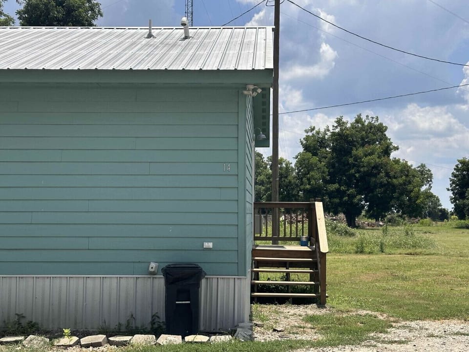 Exterior of cabin