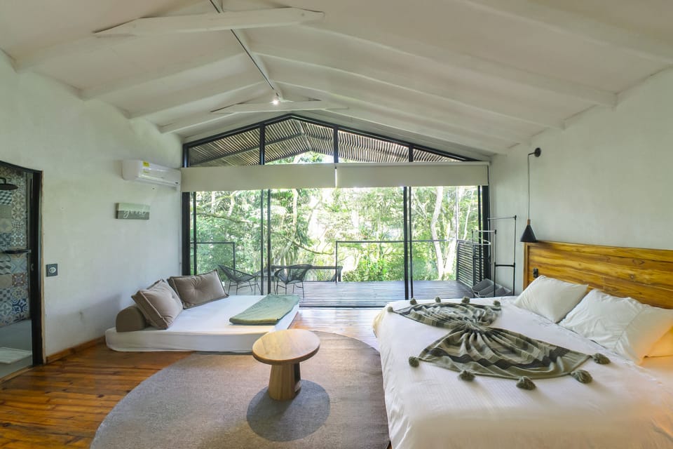 Family Cabin, Balcony, Garden View | View from room