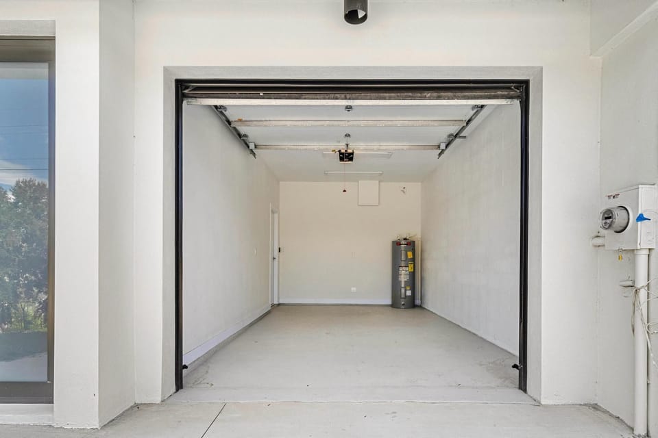 Single garage for your use plus driveway parking. 